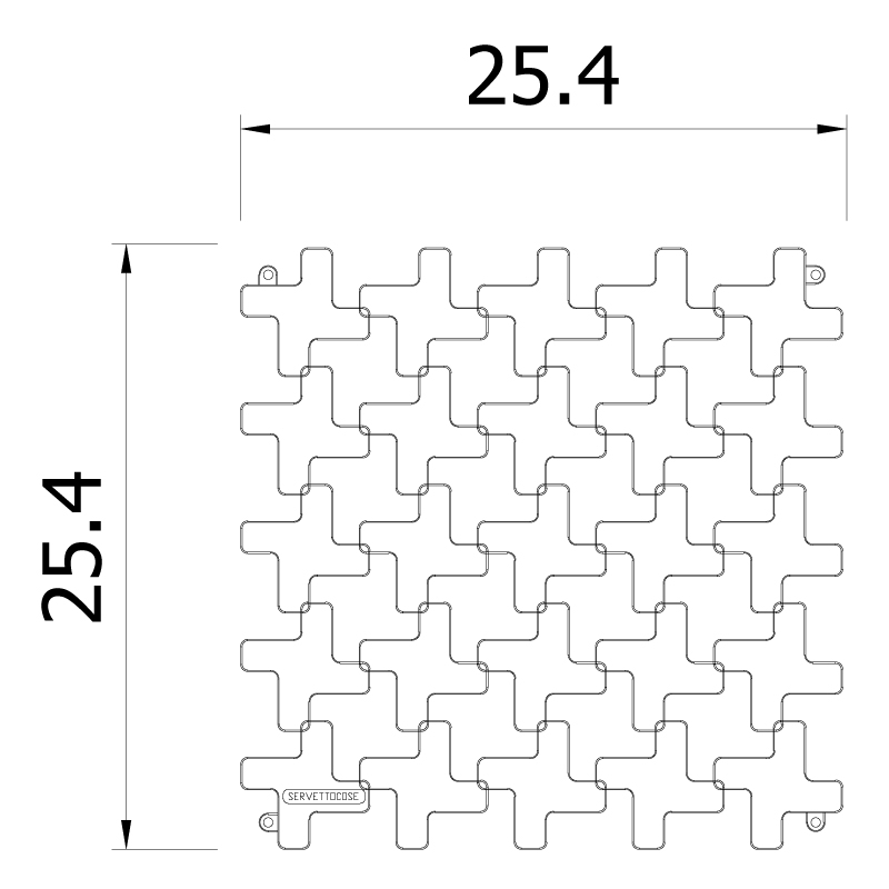 VedoNonVedo Montenapoleone élément décoratif pour meubler et diviser les espaces - noir 3